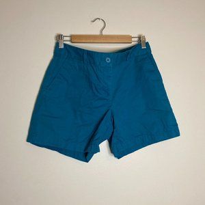 loft teal blue original shorts Sz 8